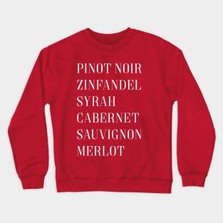 Red Wine Crewneck Sweatshirt